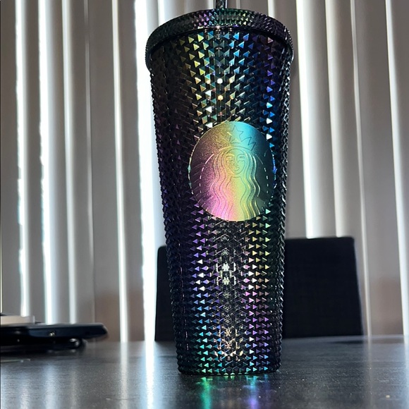 Starbucks Accessories - Starbucks Multicolor Textured Tumbler with Straw